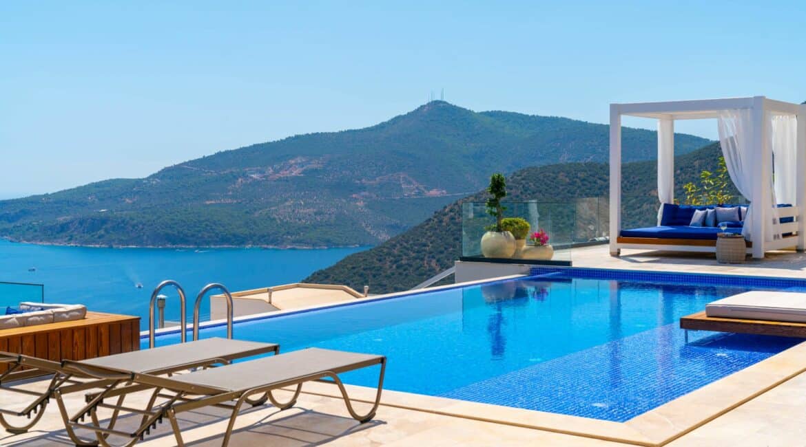 Villa Anatolia sea-facing infinity pool