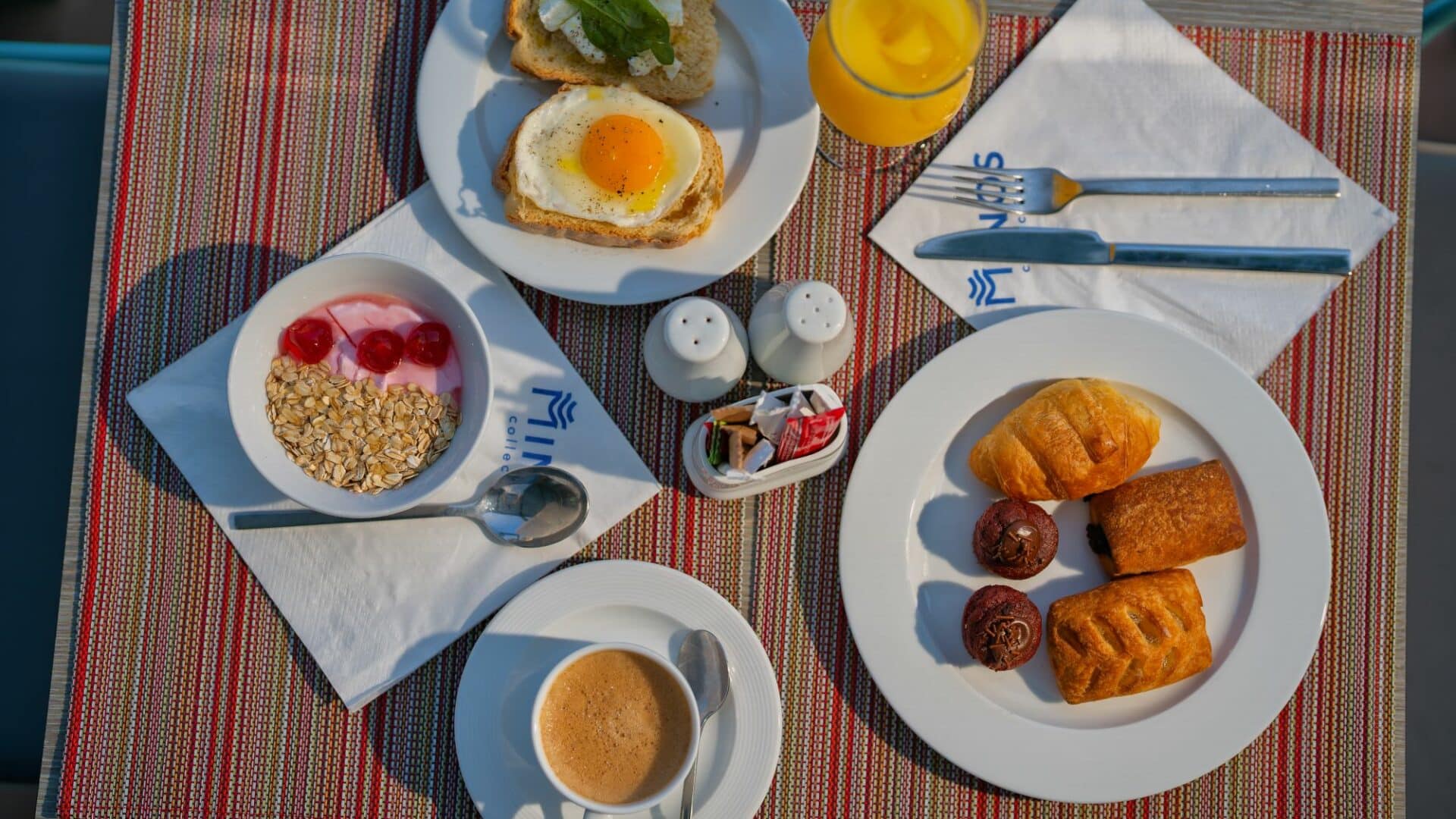 Minos Ambassador delicious freshly prepared breakfast