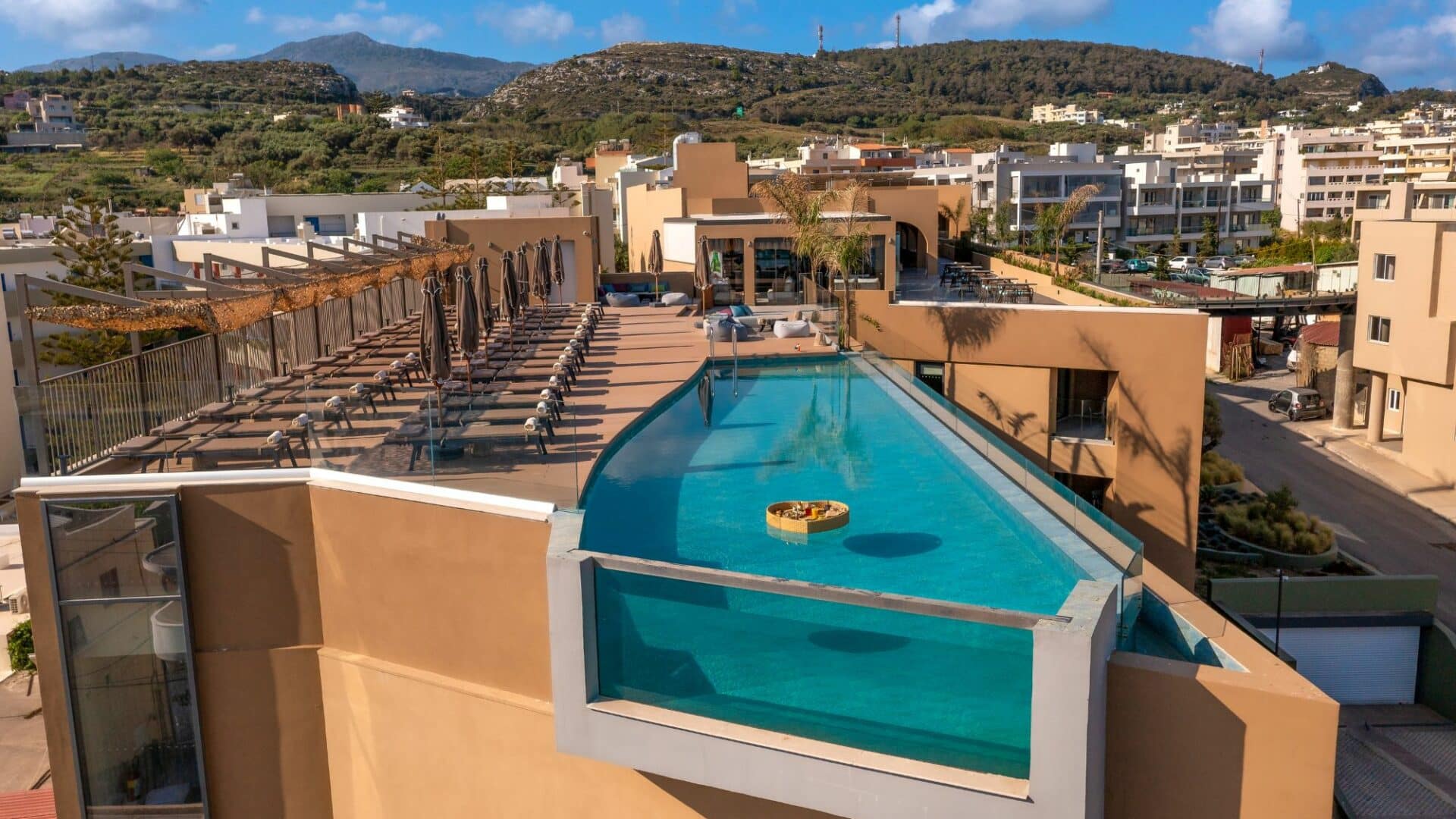 Minos Ambassador glorious rooftop pool