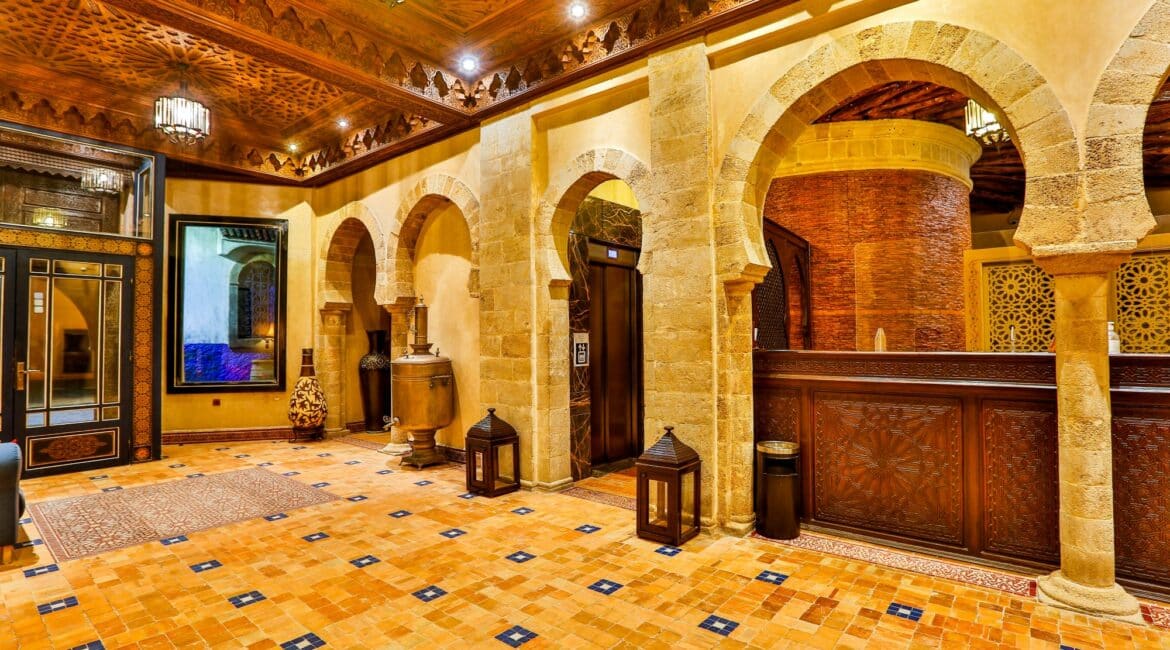 Hotel Riad Mimouna entrance
