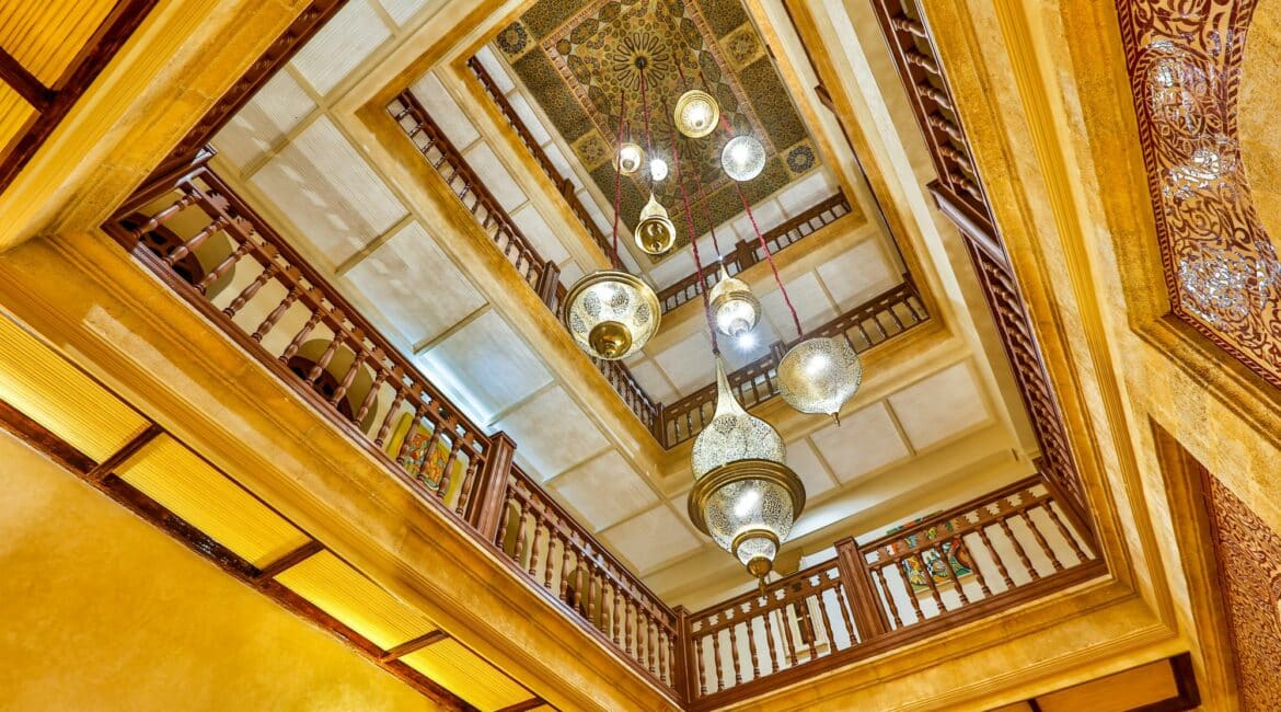 Hotel Riad Mimouna intircate interiors