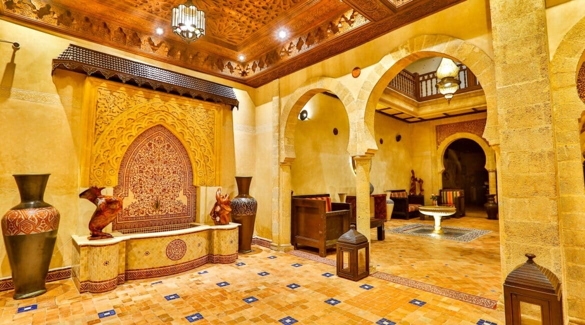 Hotel Riad Mimouna stunning interiors