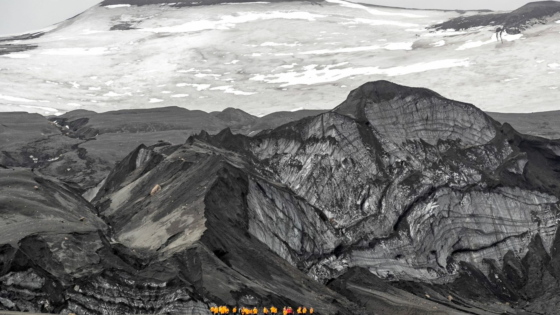 Antarctica Deception Island Hike