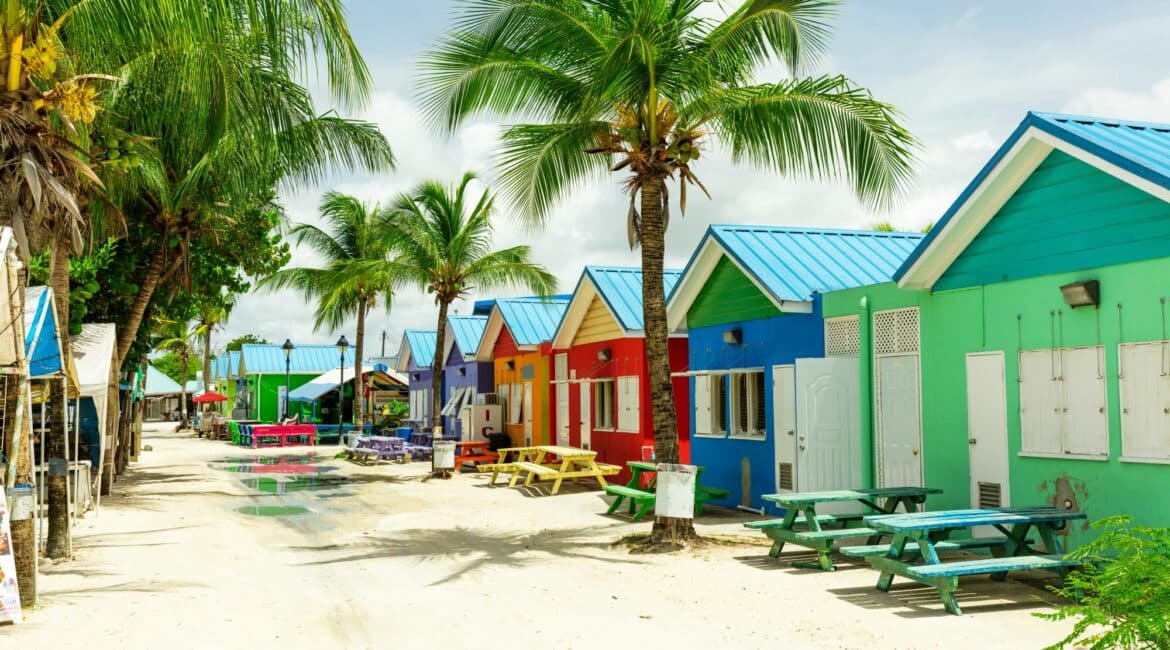 Bridgetown Barbados beach hut vibes