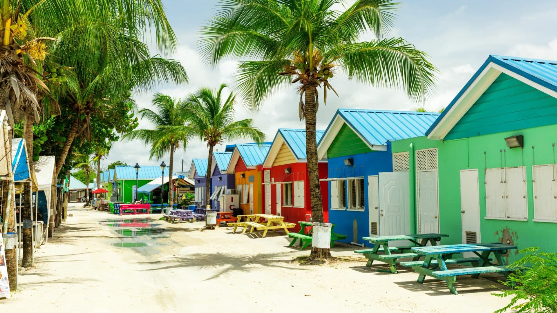 Bridgetown Barbados beach hut vibes