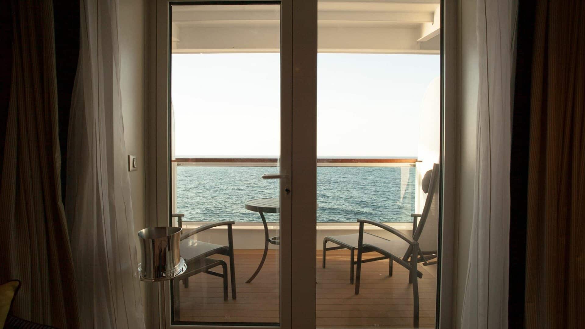 Seabourn furnished cabin exteriors