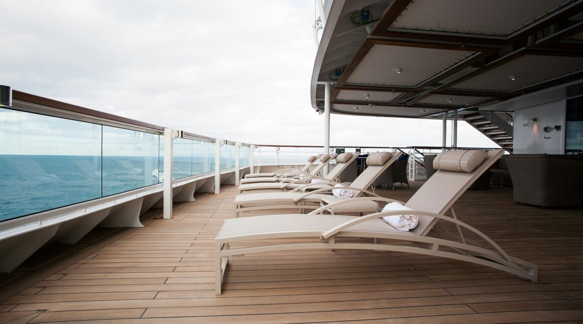 Seabourn stunning furnished decks