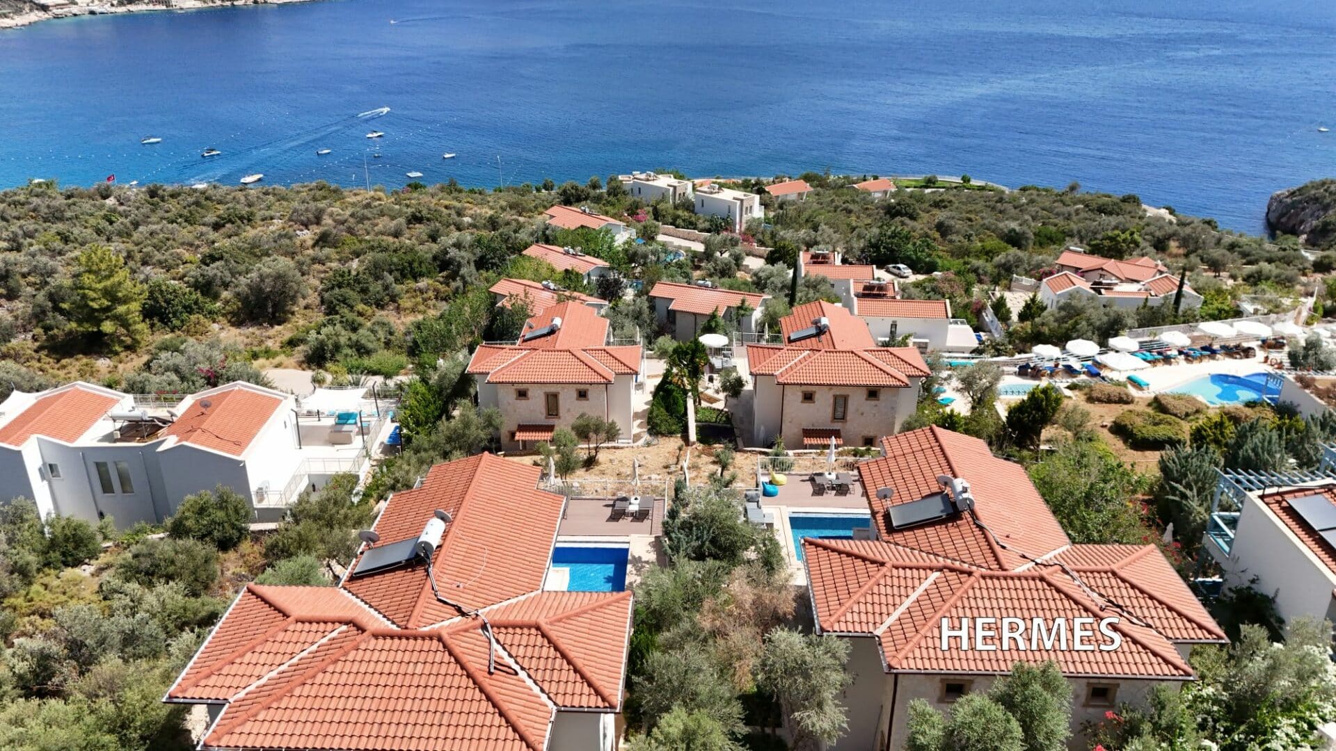 Villa Hermes seascape views