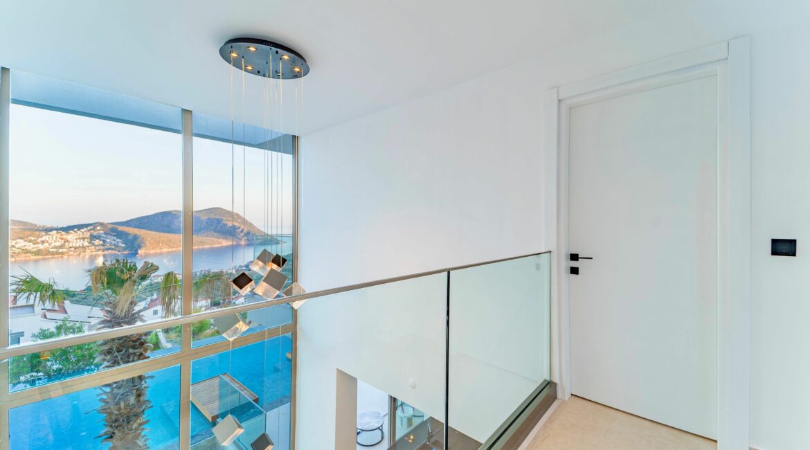 Villa Nobles Rox floor to ceiling glass windows imbibe the sea views