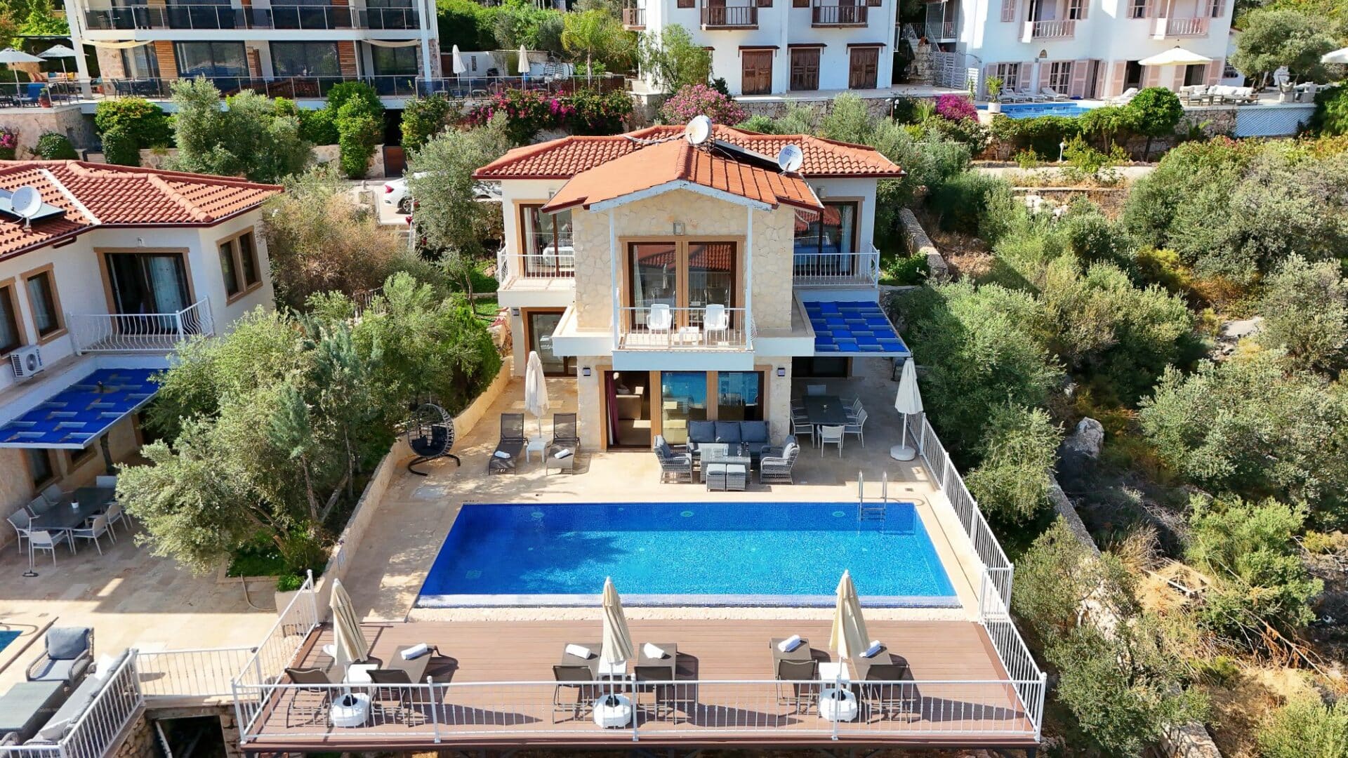 Villa Selene new and improved furnished terraces