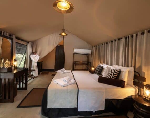Leopard Trails Deluxe Tent glamping