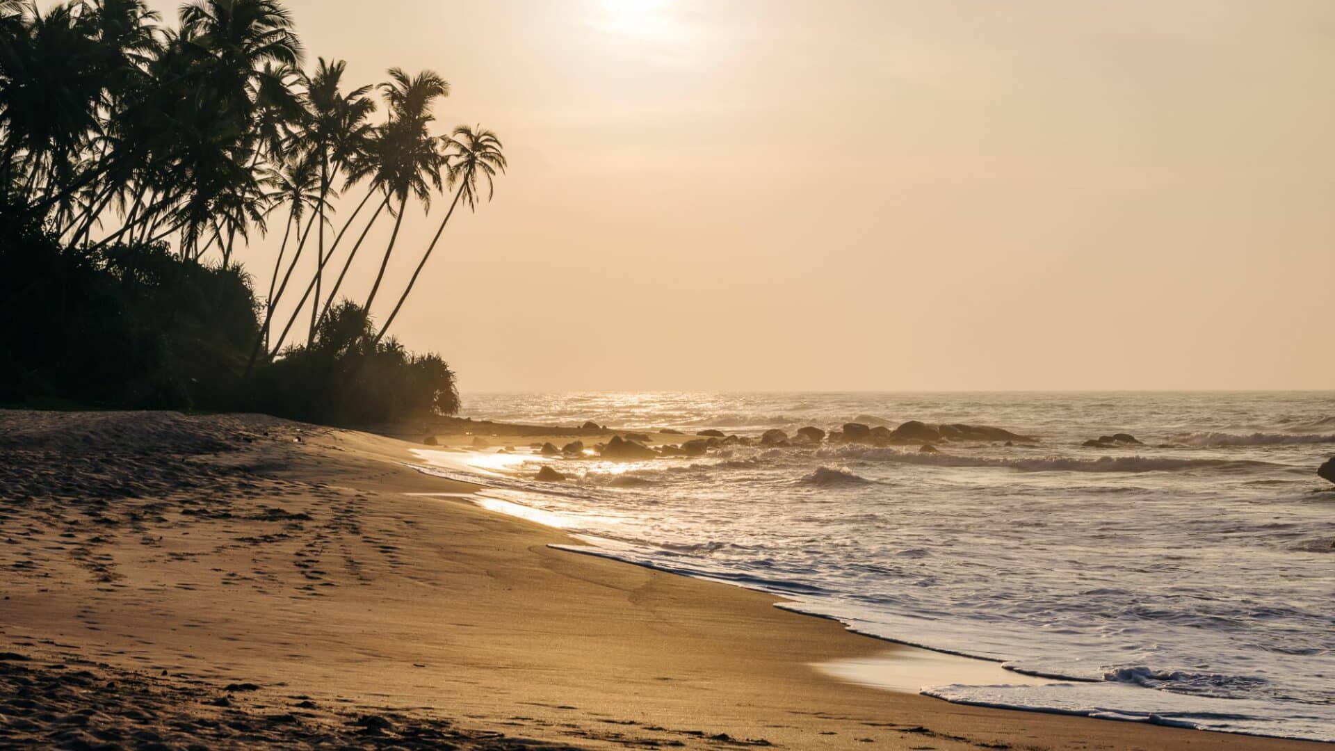 Pristine beaches