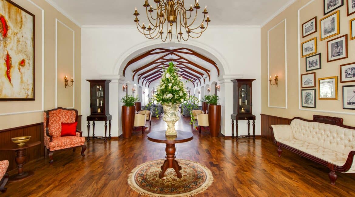 Residence lobby entrance