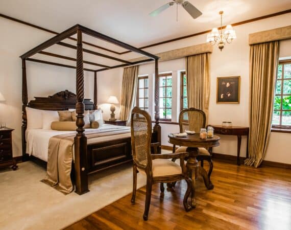Rev Walter Senior Suite at Thotalagala, a heritage tea bungalow in Sri Lanka’s Hill Country