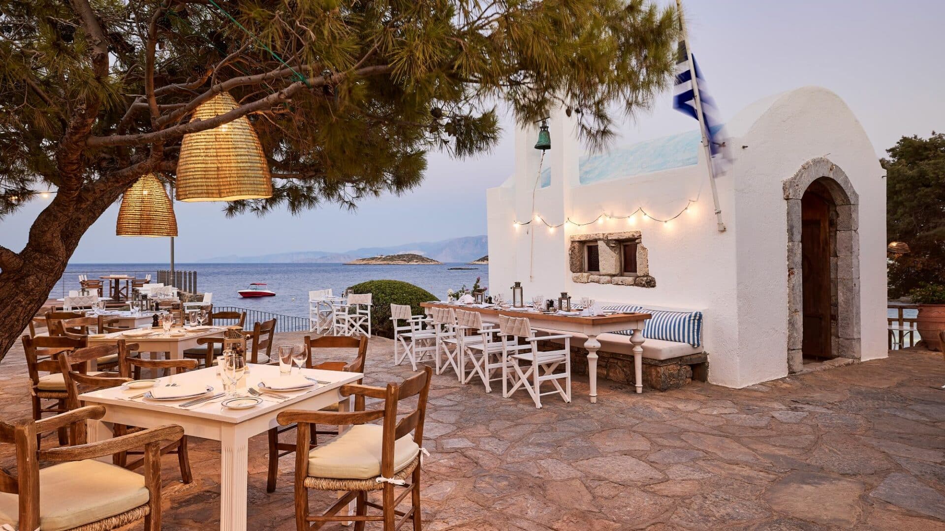 St Nicolas Bay Resort Hotel & Villas Greek Kafenion Restaurant