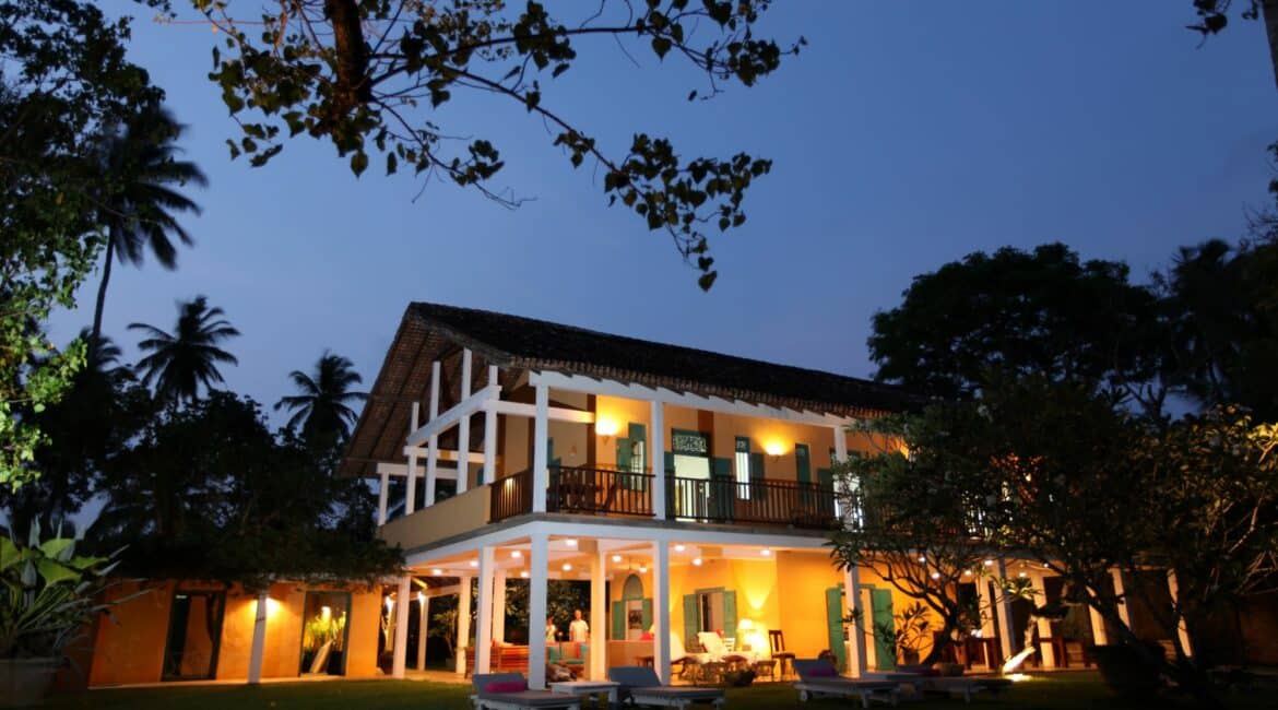 The Last House by night
