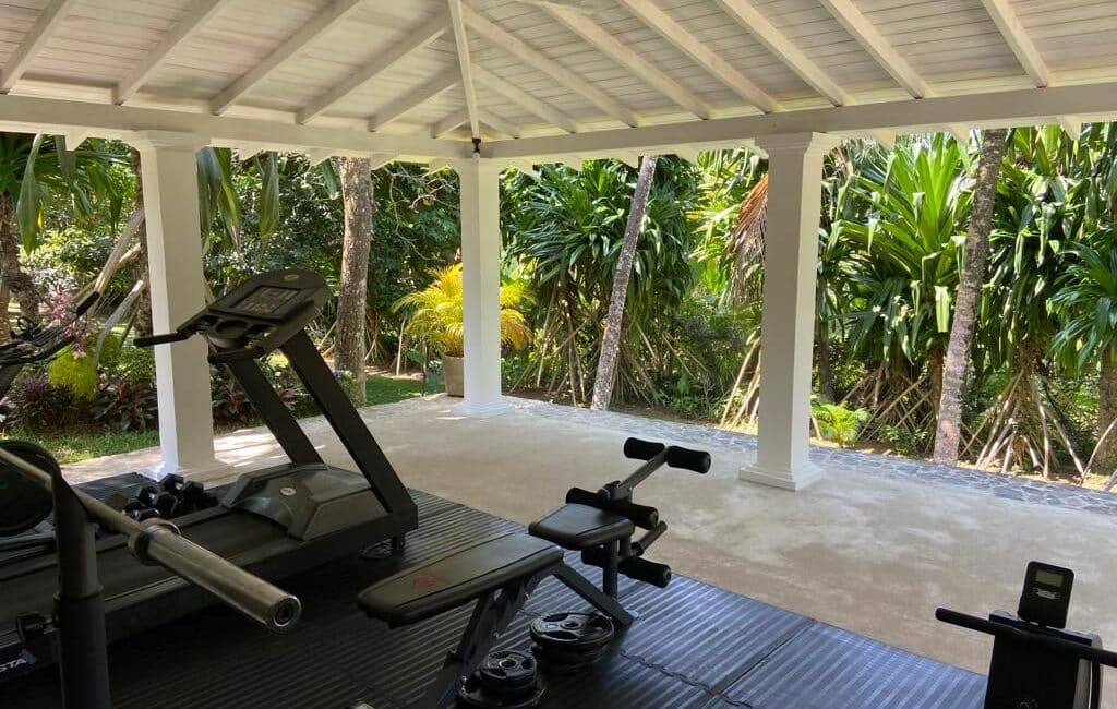 Why House Luxury Boutique Hotel Sri Lanka alfresco gym