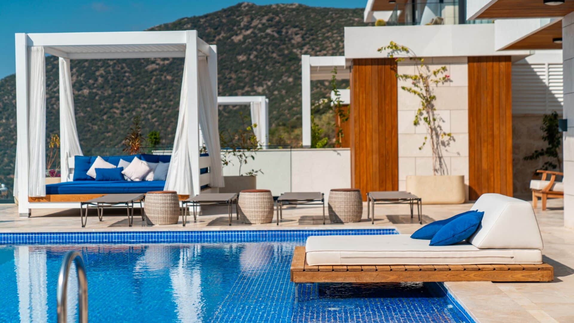 Villa Anatolia 2 Kalkan gorgeous swimming pool and stunning outside spaces