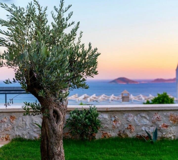 Villa Ayse Kalamar Bay garden sea views