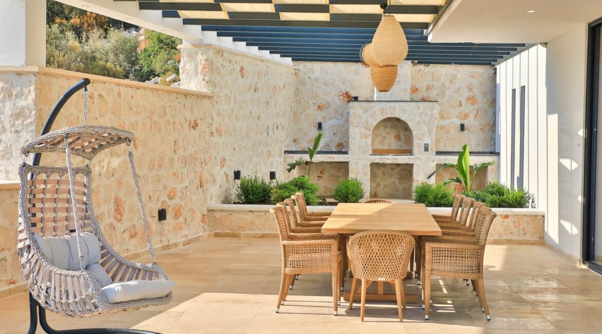 Villa Beverley Hills Kalkan alfresco terraces