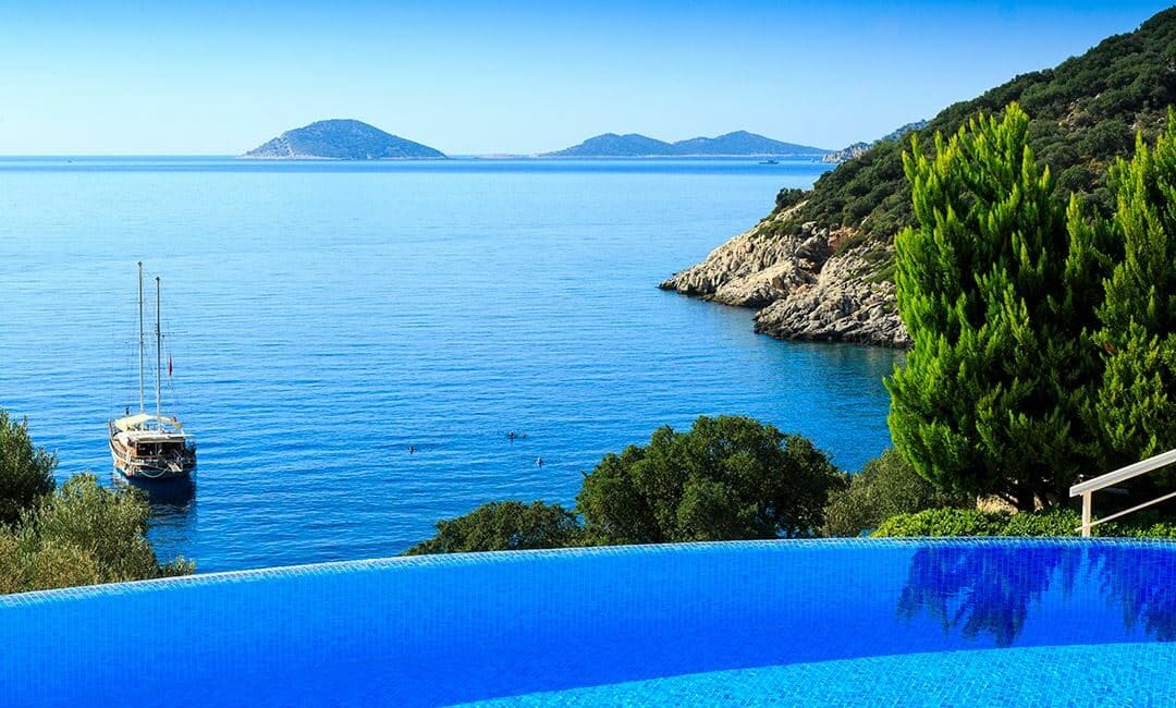 Villa Guney Exclusive in Kalkan Mouse and Snake Island Views