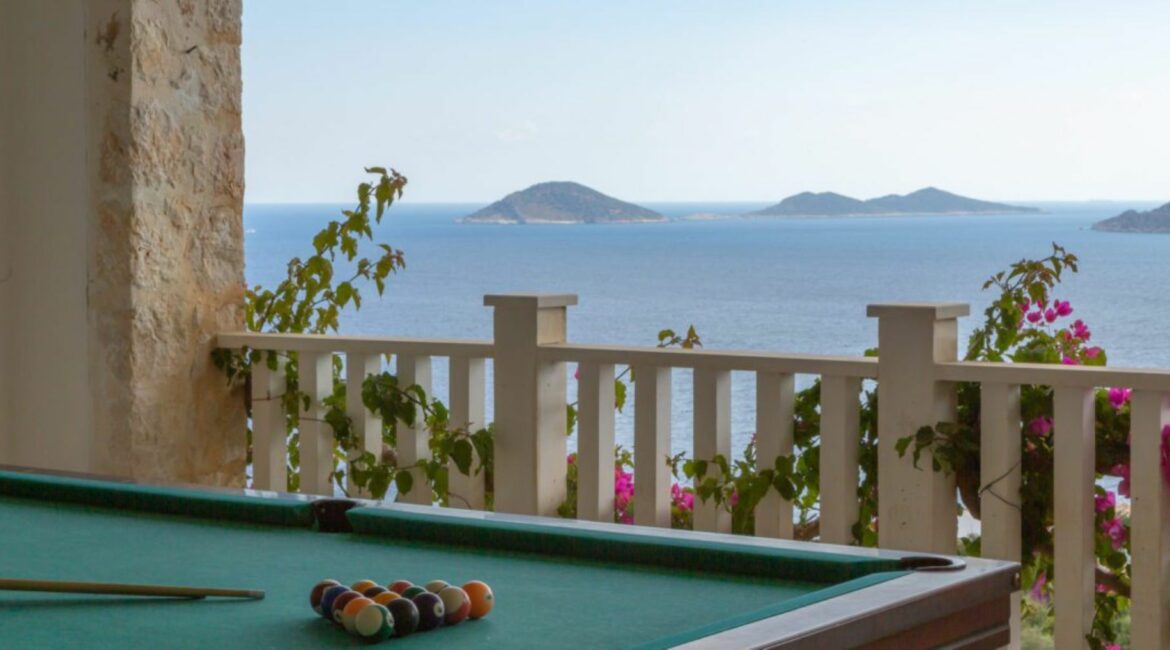 Villa Korsan Kalkan Games Room