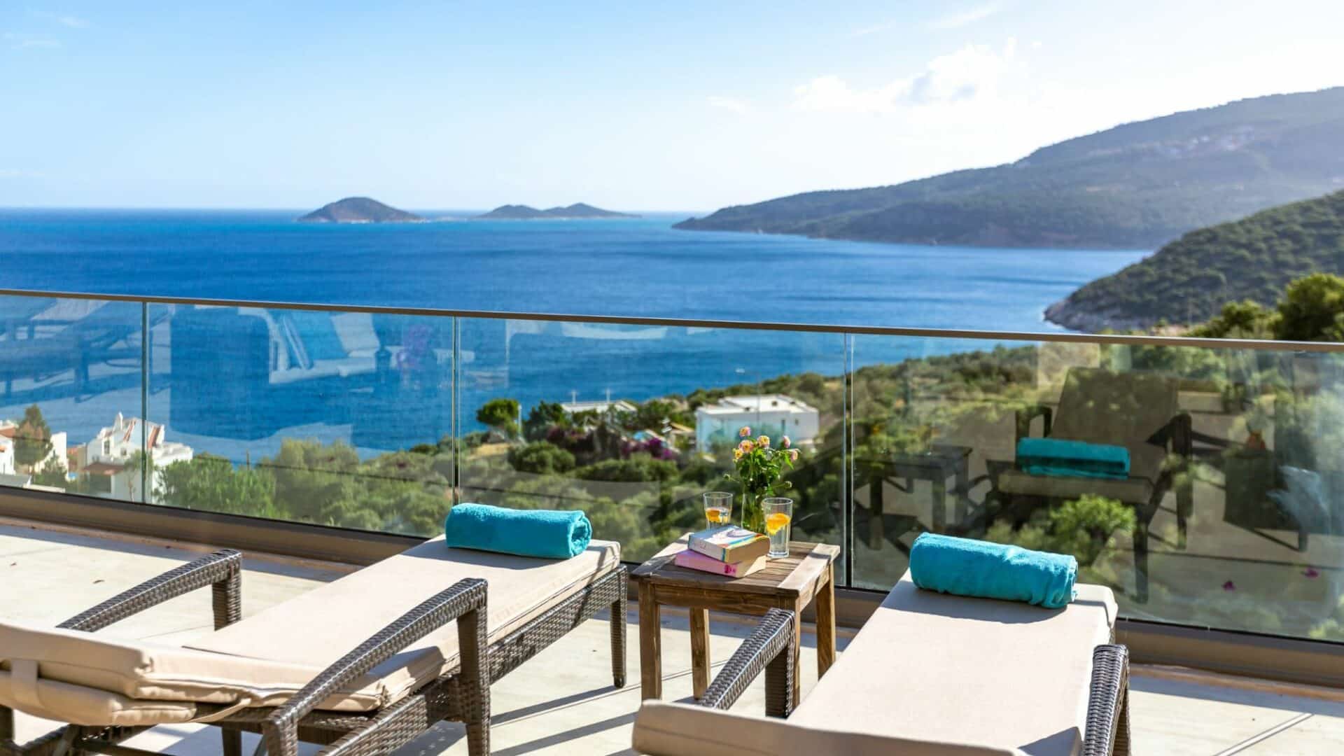 Villa Korsan Kalkan stunning sea views