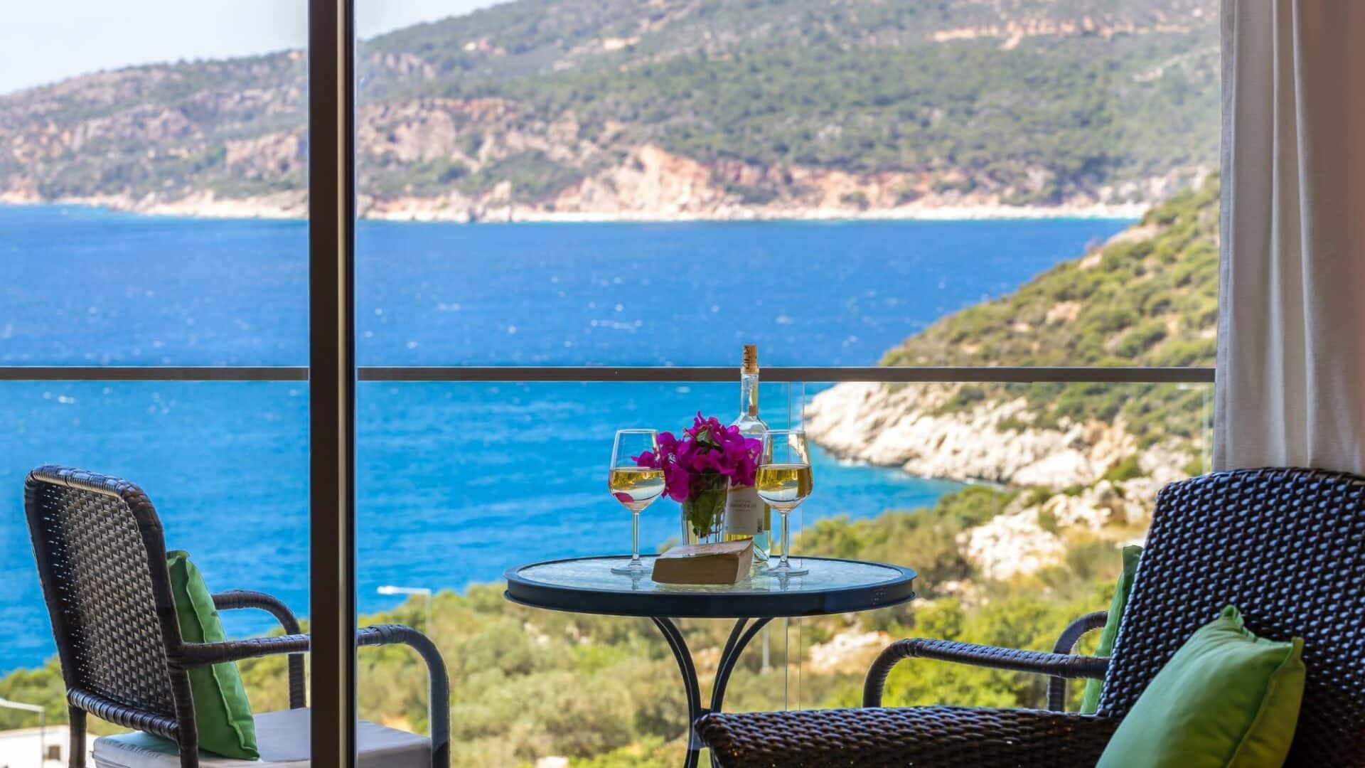 Villa Korsan Kalkan stunning uninterrupted sea views