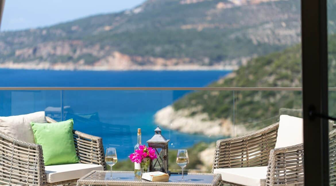 Villa Korsan Kalkan wide screen sea views