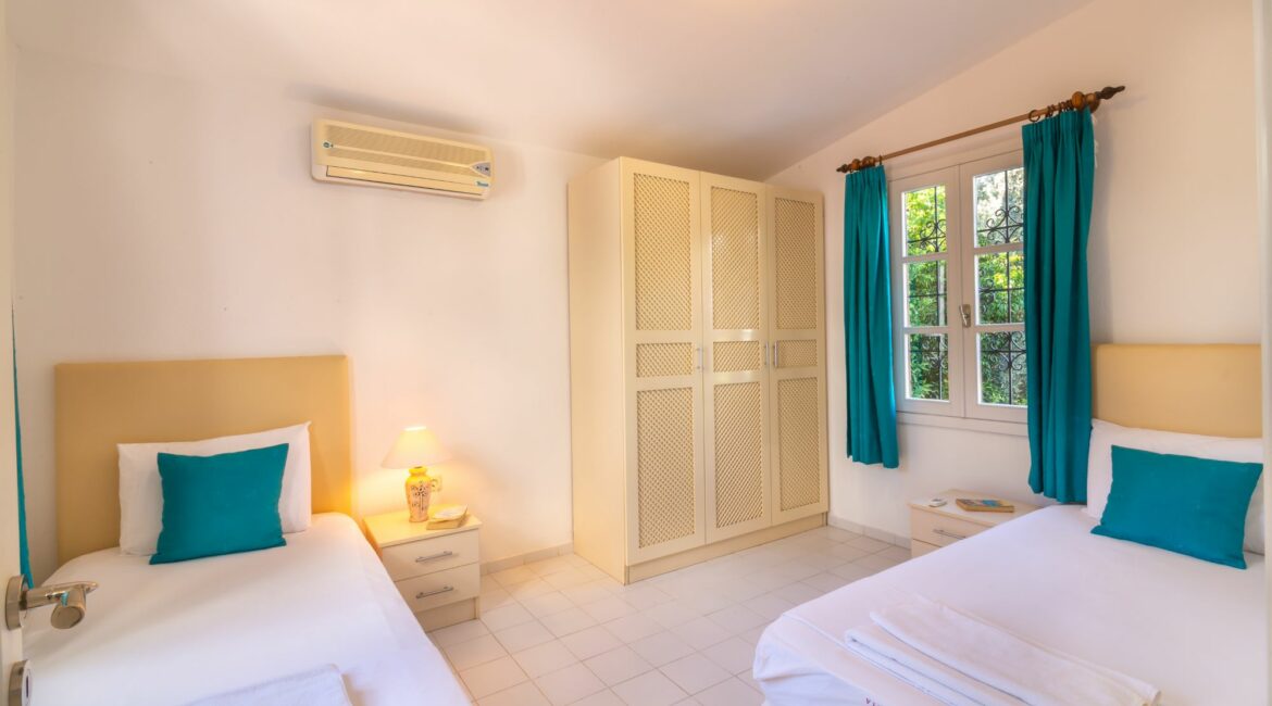 Villa Likya Kalkan Twin Bedroom