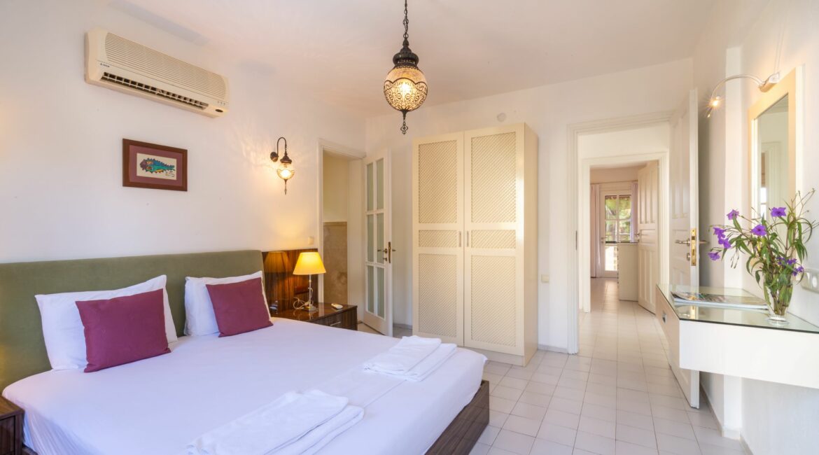 Villa Likya Kalkan modern and bright double bedroom