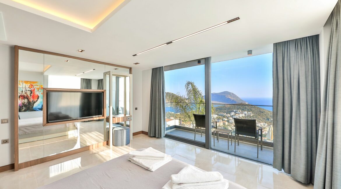 Villa Max View Kalkan Views From The Bedrooms