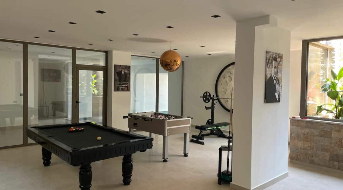 Villa Nobles Rox Kalkan Games Room