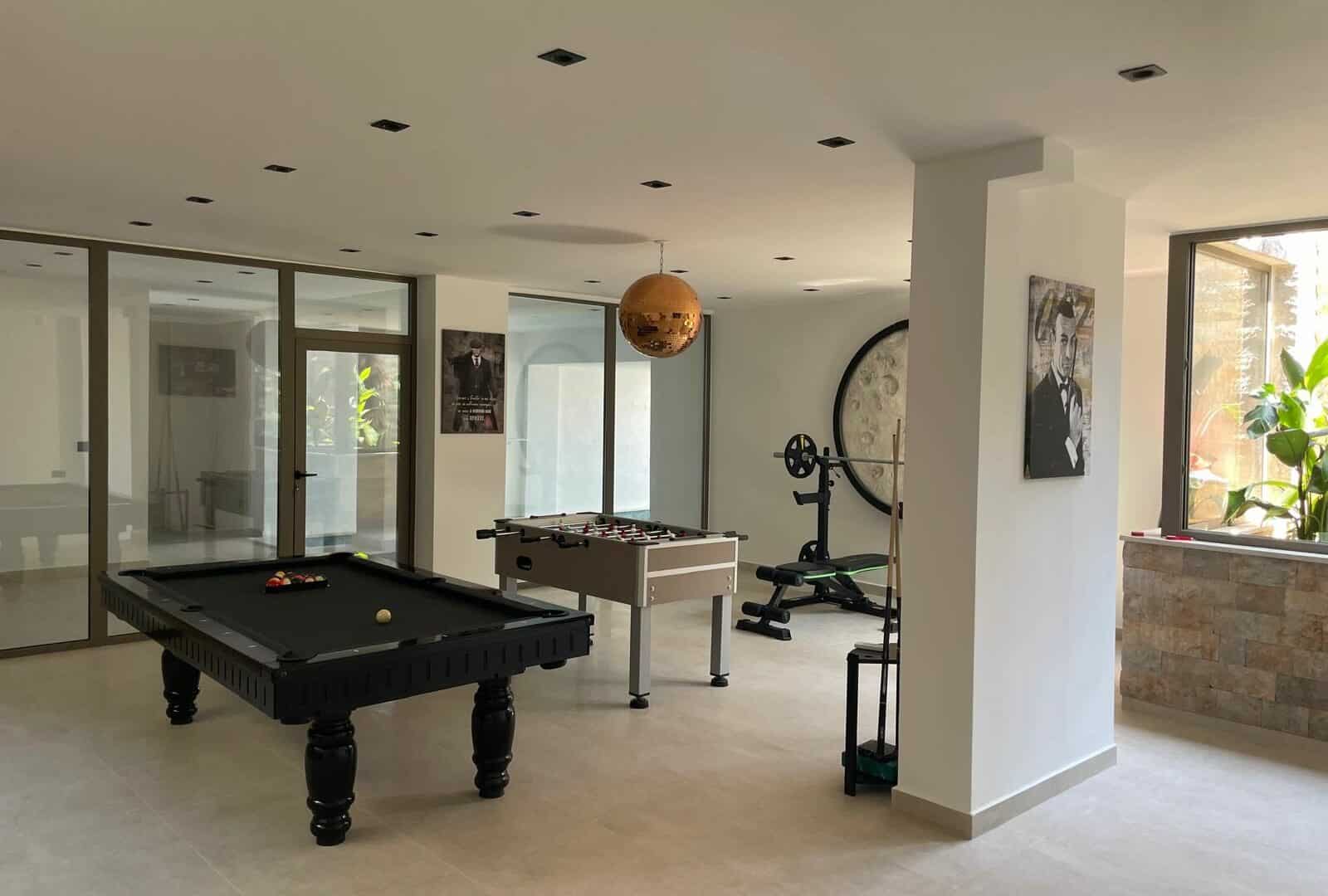 Villa Nobles Rox Kalkan Games Room