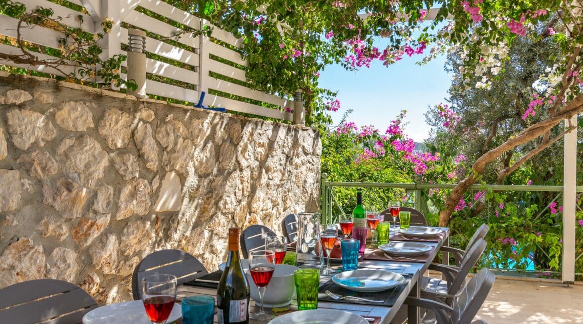 Yesil Ev Villa in Kalkan alfresco terraces