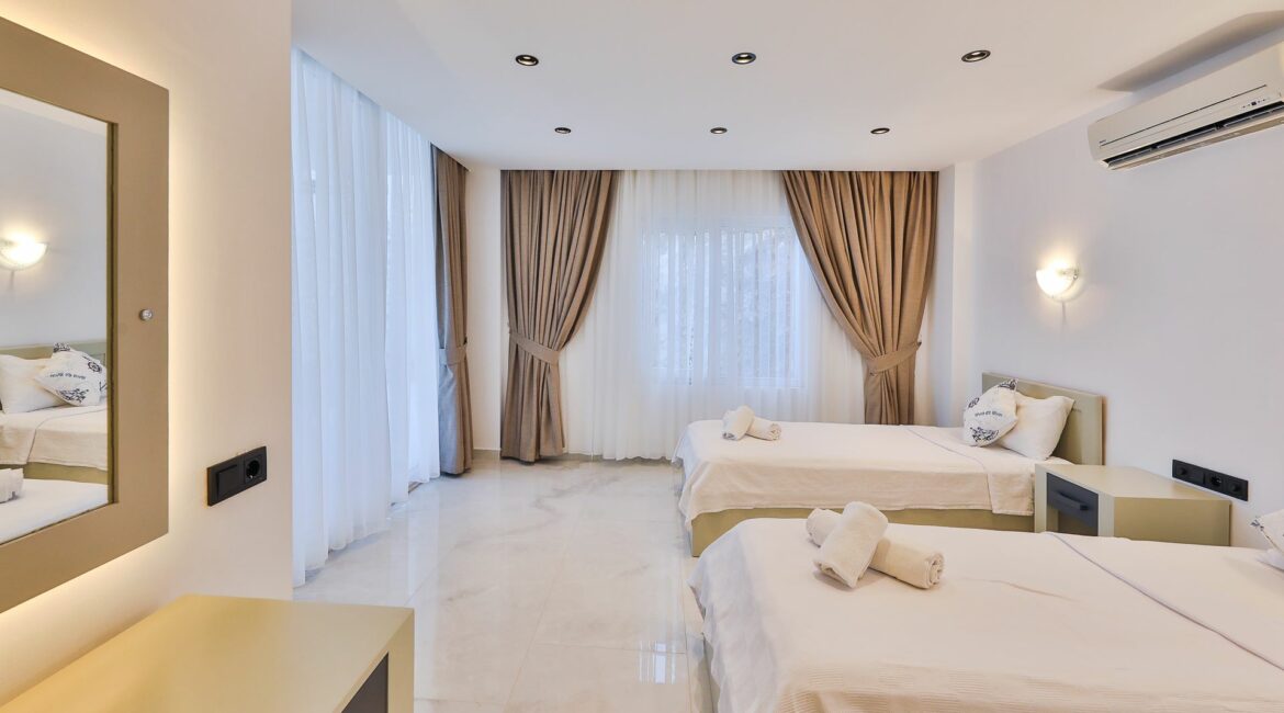 Elif Villas General Twin Bedroom