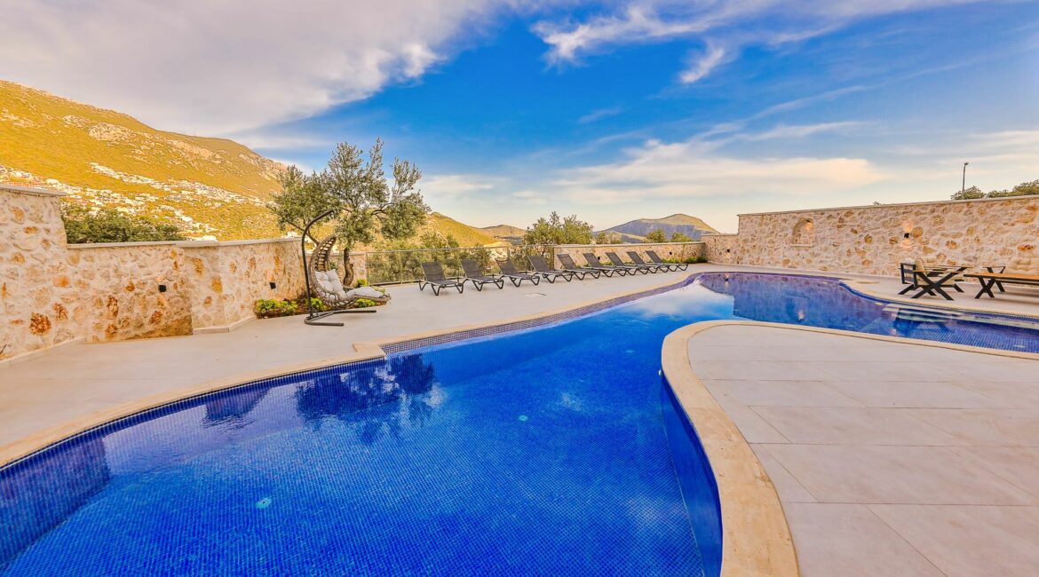 Elif Villas General large swimming pool