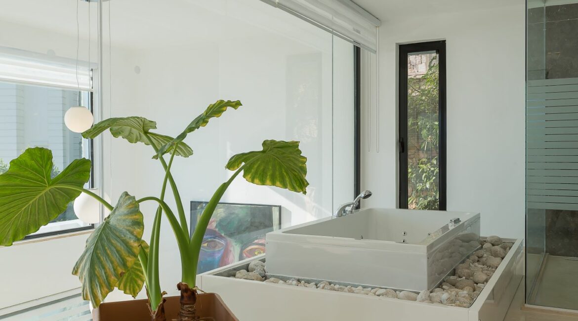 Villa Afsana Kalkan modern bathroom