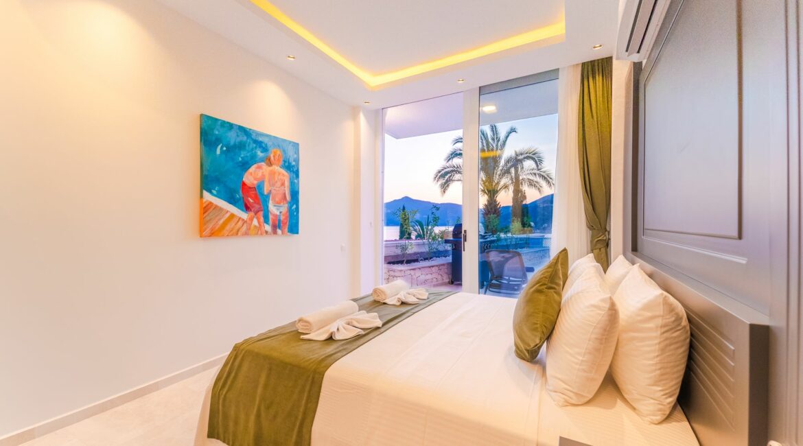 Villa Bahce Kalkan double bedroom