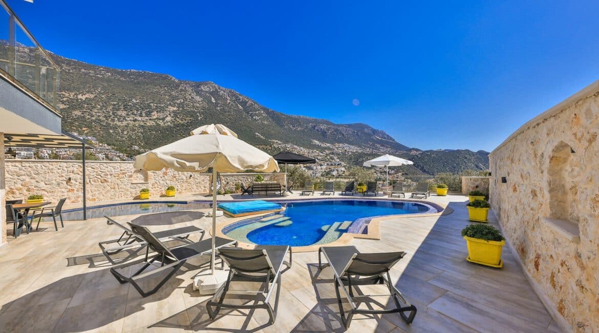 Villa Elia Kalkan encased surrounds