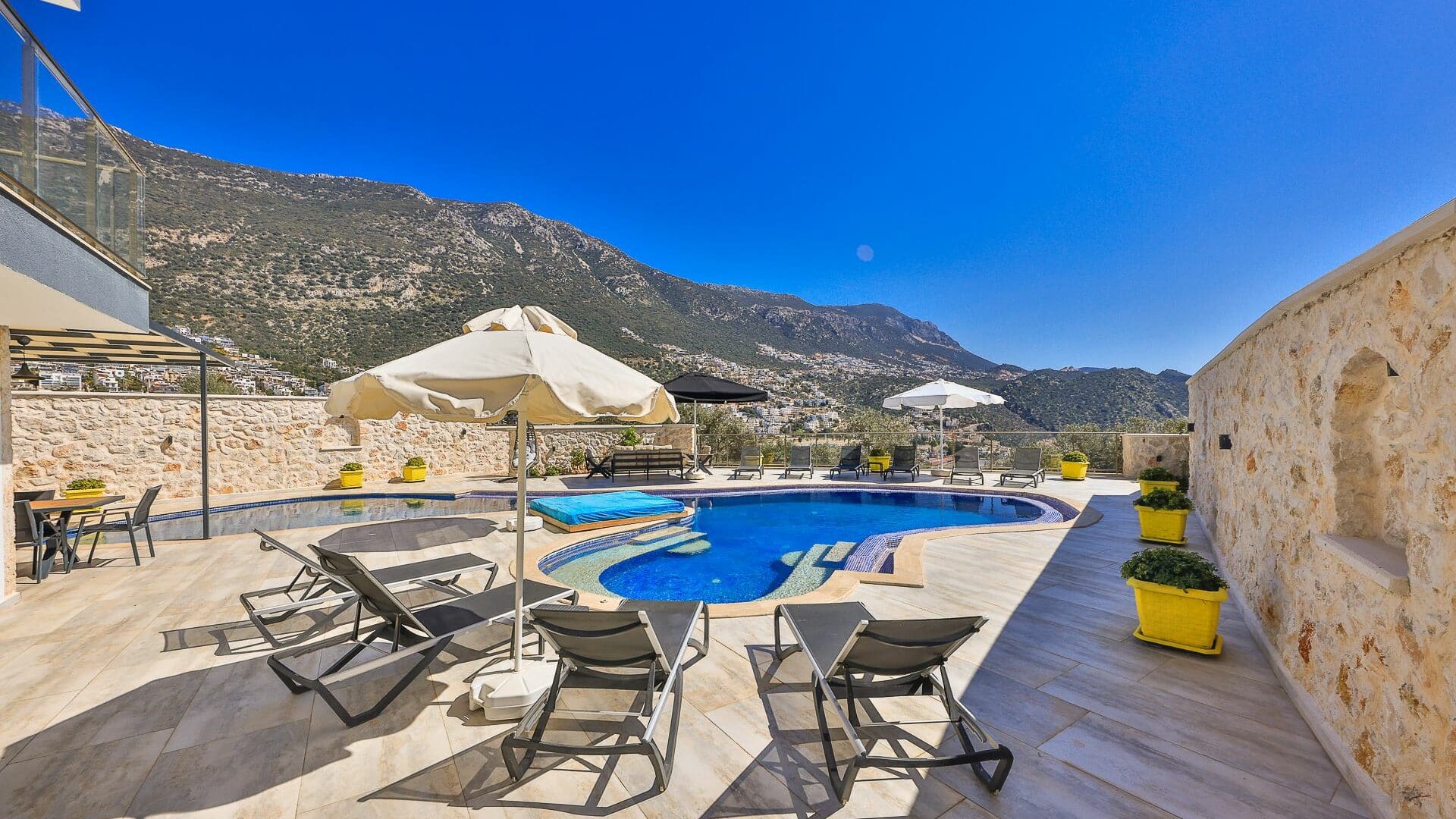 Villa Elia Kalkan encased surrounds