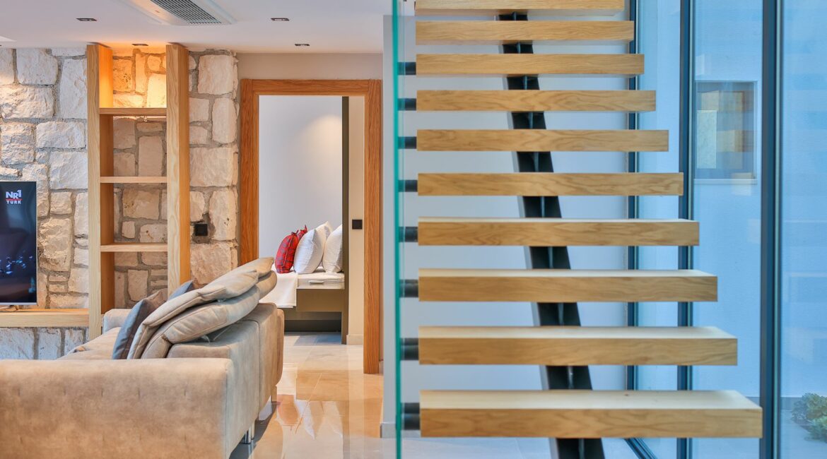 Villa Overseas Kalkan contemporary staircase