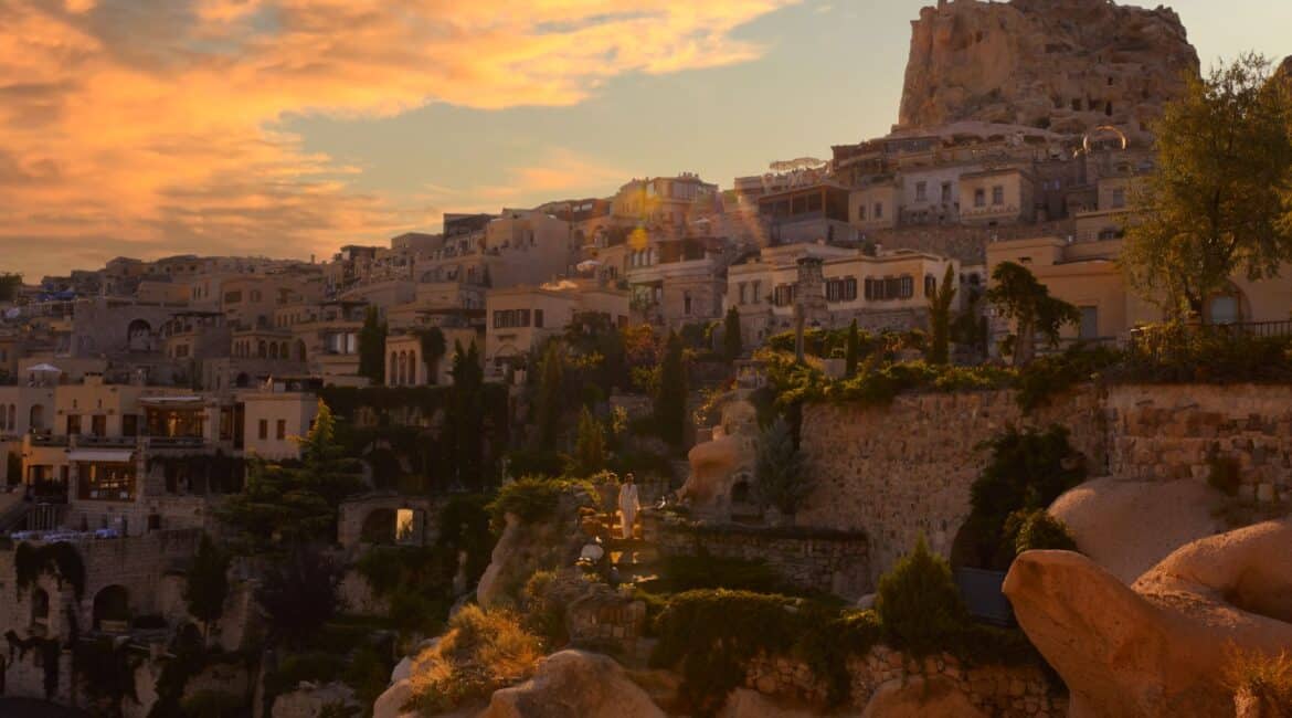 Argos in Cappadocia panormanic views of the hotel