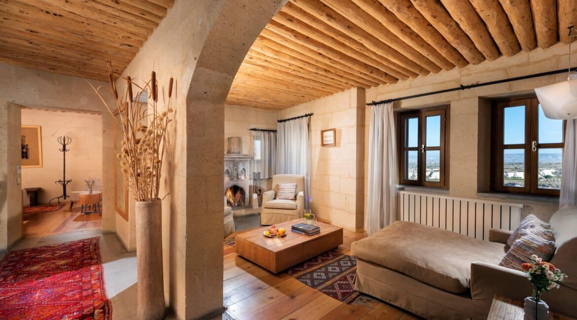 Argos in Cappadocia spacious interiors inside the suites