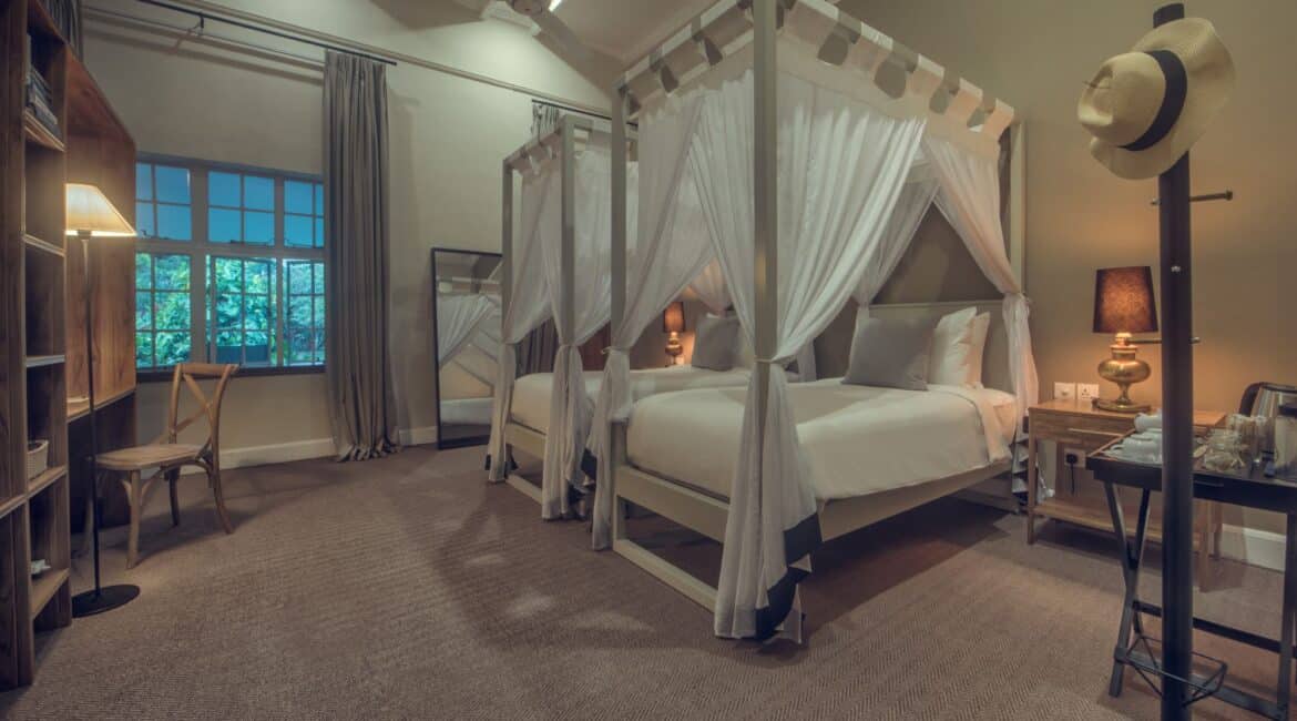 Nine Skies Bedrooms Nine Arches twin bedroom
