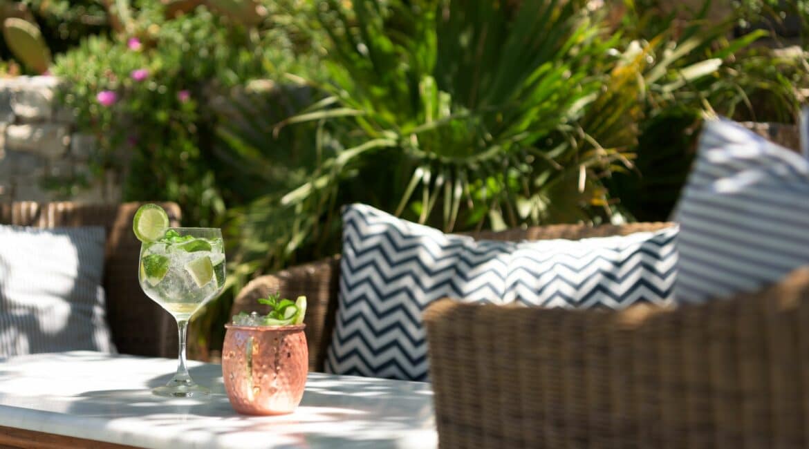 Paralos Irini Mare Agia Galini Crete gloriious furnished outside spaces