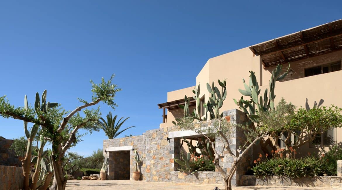 Paralos Irini Mare Agia Galini Crete manicured terraces and beautiful architecture