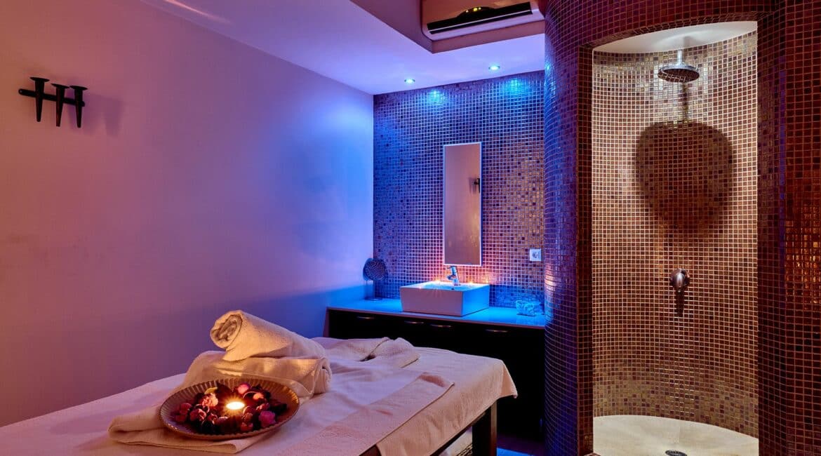 Paralos Kosta Alimia Crete spa treatment rooms