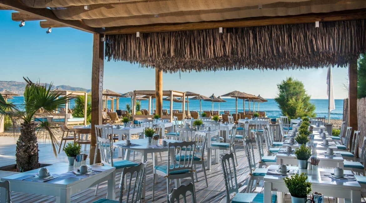 Paralos Lifestyle Beach Crete Armonia A La Carte Restaurant setting
