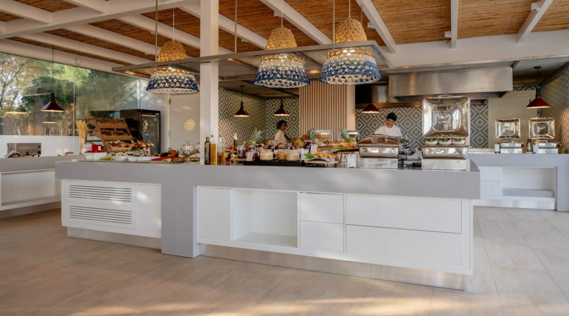Paralos Lifestyle Beach Crete Armonia breakfast buffet